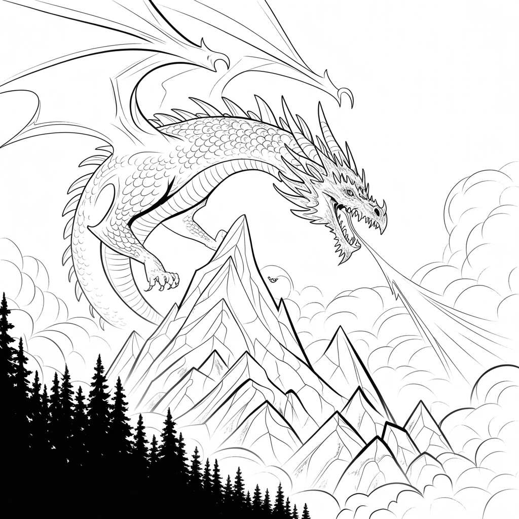Minecraft Coloring Pages Ender Dragon