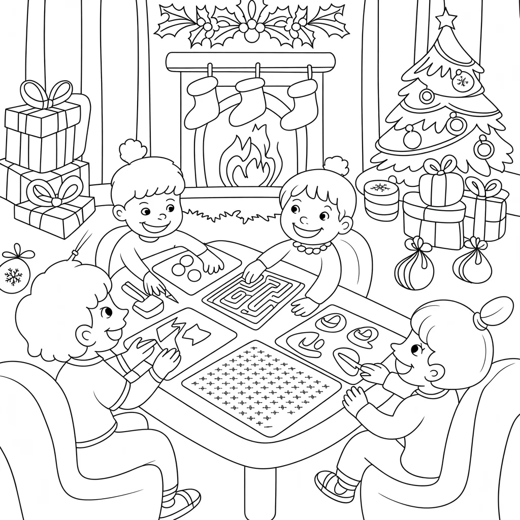 Free Printable Christmas Activity Sheets