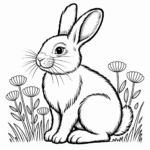 bunny coloring pages
