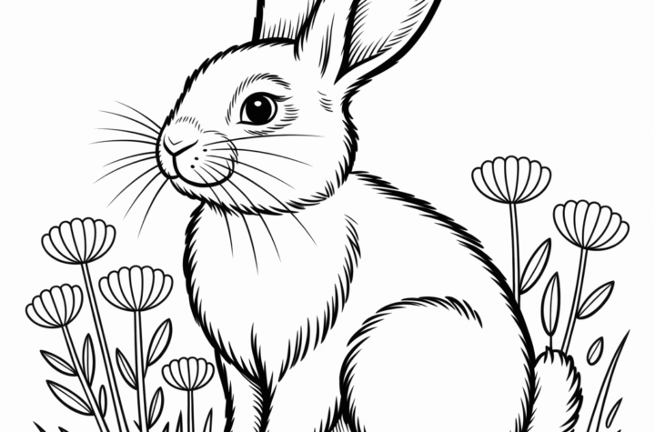 bunny coloring pages