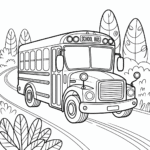 Best Bus Coloring Pages – 15 Free Printable Bus Sheets for Kids