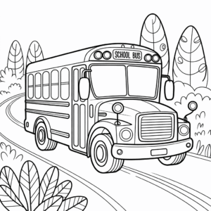 Best Bus Coloring Pages – 15 Free Printable Bus Sheets for Kids